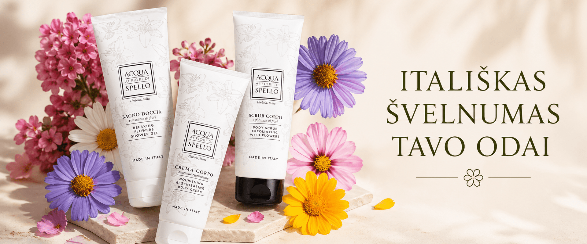 Acqua ai fiore di Spello 