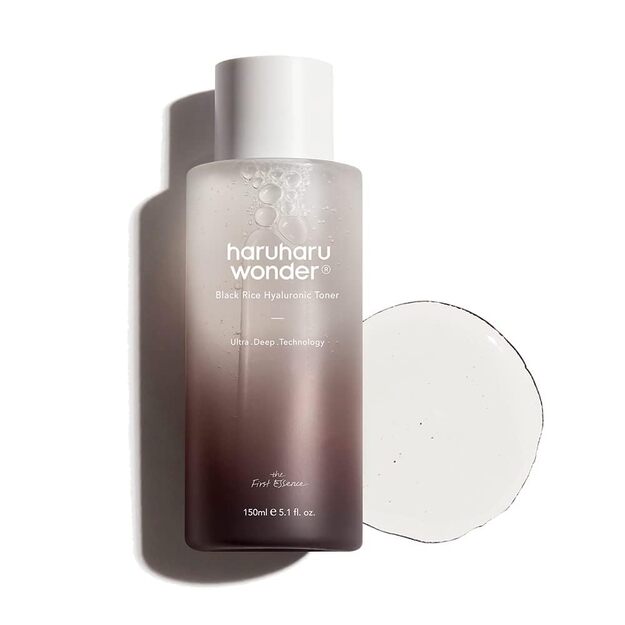 Haruharu WONDER "Black Rice Hyaluronic" veido tonikas