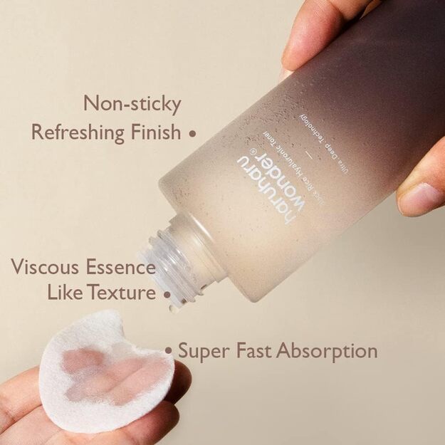 Haruharu WONDER "Black Rice Hyaluronic" veido tonikas