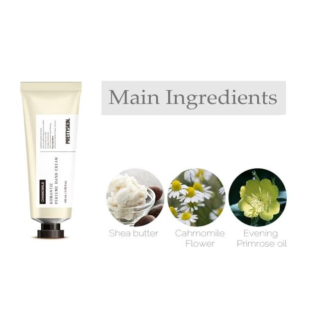 PRETTYSKIN "Chamomile" rankų kremas