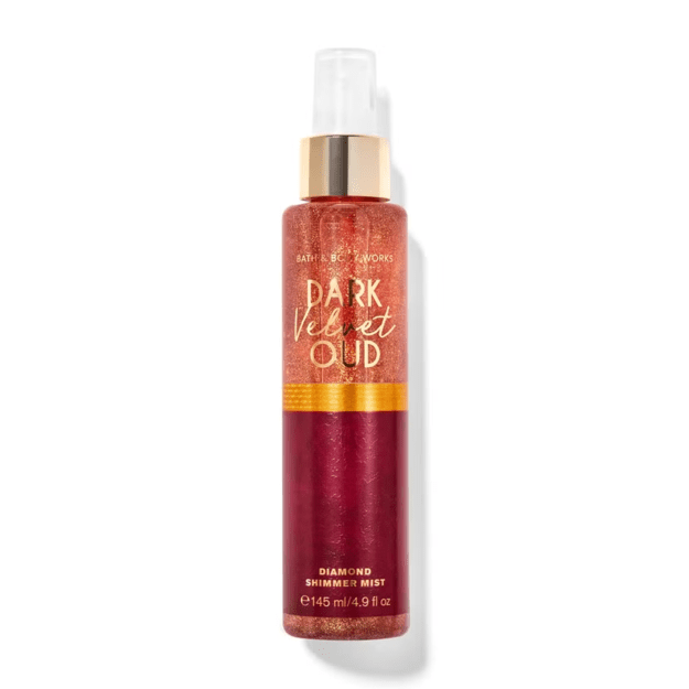 Bath & Body Works ,,Dark Velvet Oud” kūno dulksna su blizgučiais