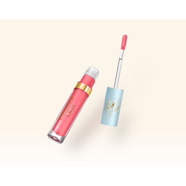Kiko Milano "02 Blushing Nectarine" blizgus lūpų dažai