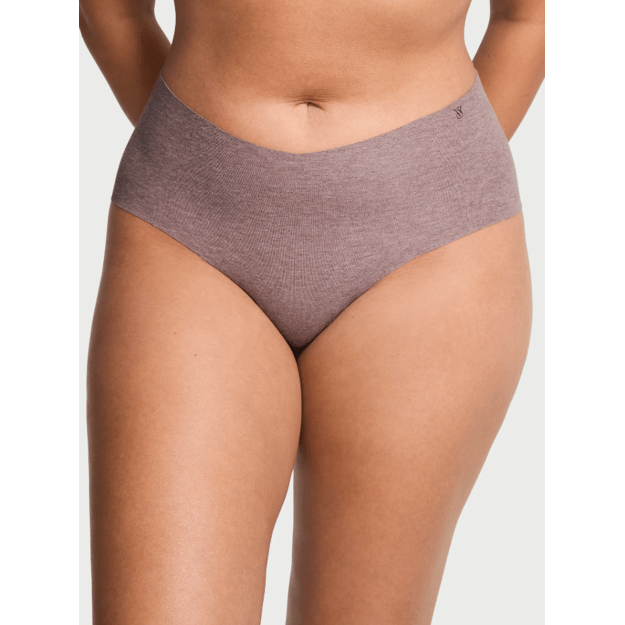 Victoria's Secret "No-Show Heather Cocoa Blush Cheeky" kelnaitės