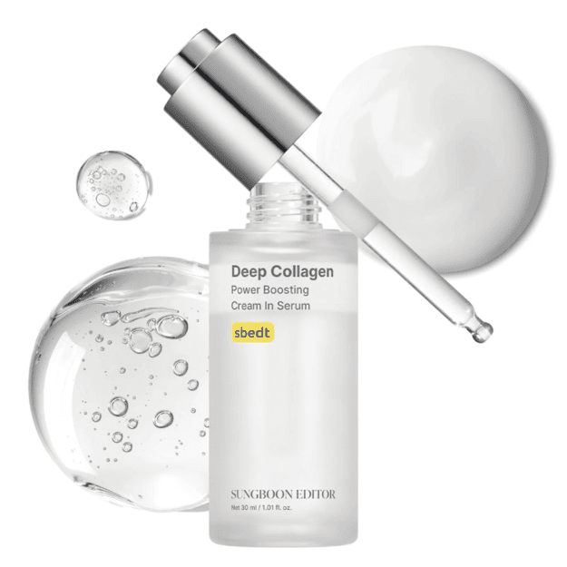 SUNGBOON EDITOR "Deep Collagen Power Boosting" veido serumas/kremas