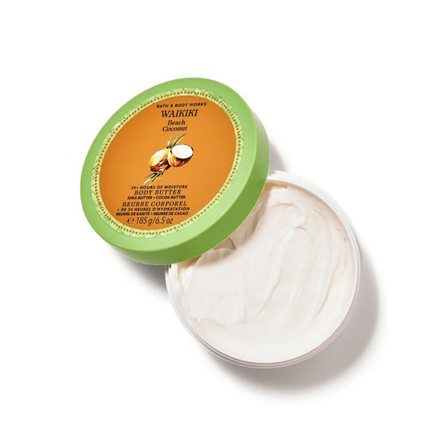 Bath & Body Works "Waikiki Beach Coconut” kūno sviestas