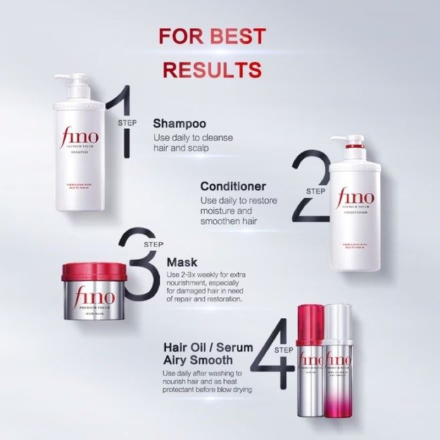 Shiseido "Fino Premium Touch" plaukų kondicionierius 3