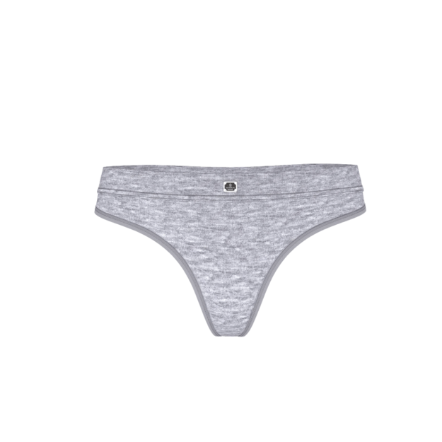 Victoria's Secret "Logo Grey Thong" kelnaitės 2