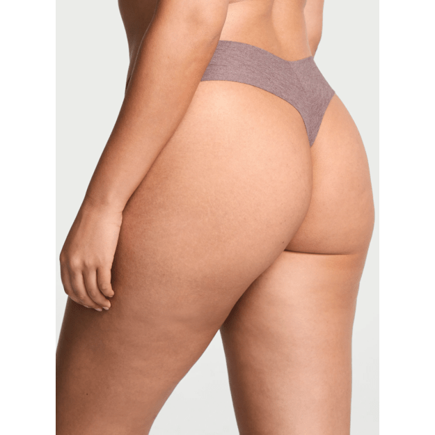 Victoria's Secret "No-Show Heather Cocoa Blush Thong" kelnaitės 1