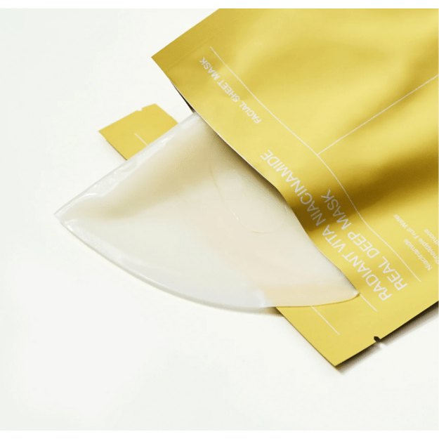 Biodance "Radiant Vita Niacinamide Real Deep" veido kaukė 1