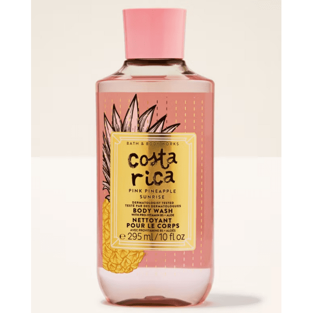 Bath & Body Works ,,Pink Pineapple Sunrise” dušo želė