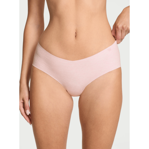 Victoria's Secret "No-Show Heather Pink Petal Cheeky" kelnaitės