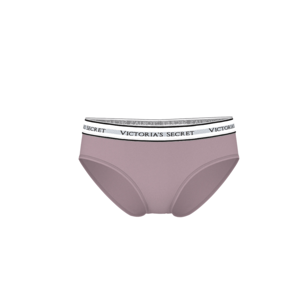 Victoria's Secret "Logo Puple Hiphugger" kelnaitės