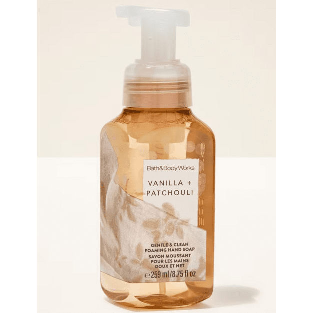 Bath & Body Works "Vanilla + Patchouli" rankų muilas/putos