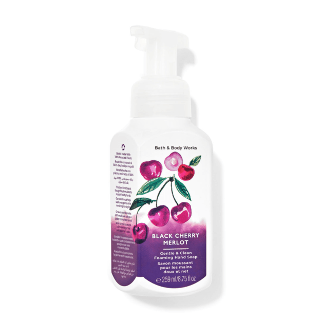 Bath & Body Works „Black Cherry Merlot“ rankų muilas/putos