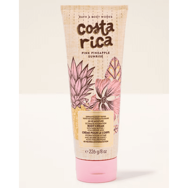 Bath & Body Works ,,Pink Pineapple Sunrise” kūno kremas
