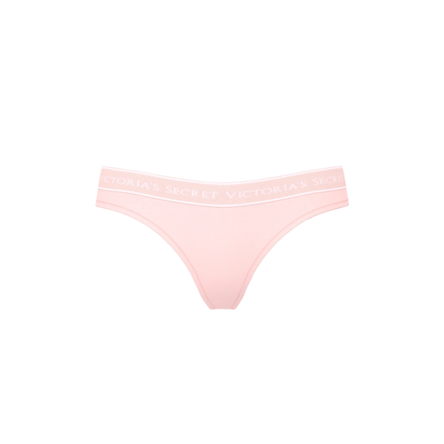 Victoria's Secret "Logo Angel Pink Thong" kelnaitės 2