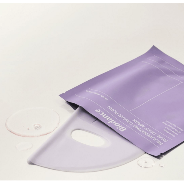 Biodance "Rejuvenating Caviar PDRN Real Deep" veido kaukė 1