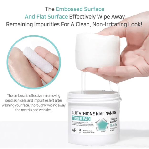APLB "Glutathione Niacinamide" veido diskeliai