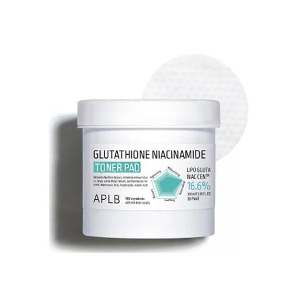 APLB "Glutathione Niacinamide" veido diskeliai