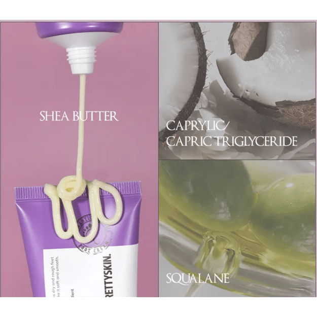 PRETTYSKIN "Urea" pėdų kremas