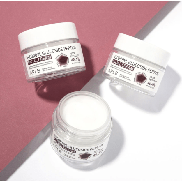 APLB -"Ascorbyl Glucoside Peptide" veido kremas
