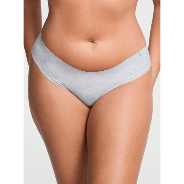 Victoria's Secret "No-Show Medium Heather Grey Thong" kelnaitės