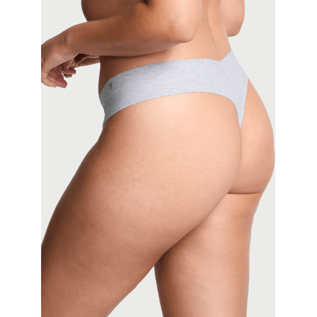 Victoria's Secret "No-Show Medium Heather Grey Thong" kelnaitės 1