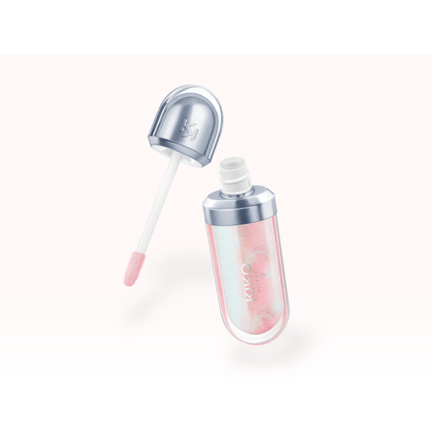Kiko Milano "48 Pink Metaverse" drėkinamasis lūpų blizgesys