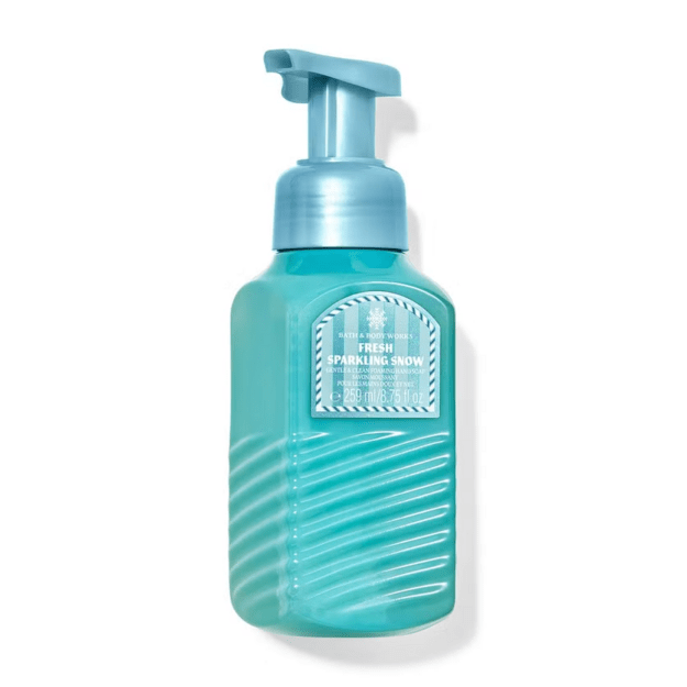 Bath & Body Works "Fresh Sparkling Snow" rankų muilas/putos