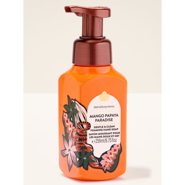 Bath & Body Works "Mango Papaya Paradise" rankų muilas/putos