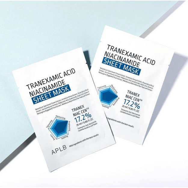APLB "Tranexamic Acid Niacinamide" veido kaukė