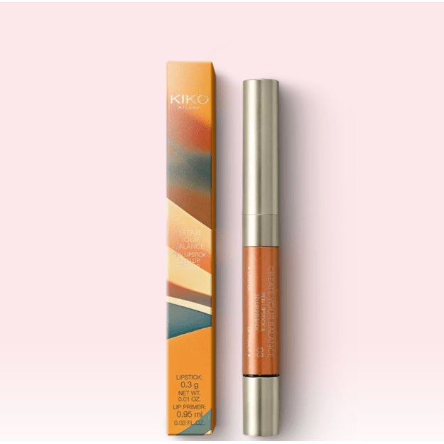 Kiko Milano "03 Electric Kiss" 2in1 lūpų dažai