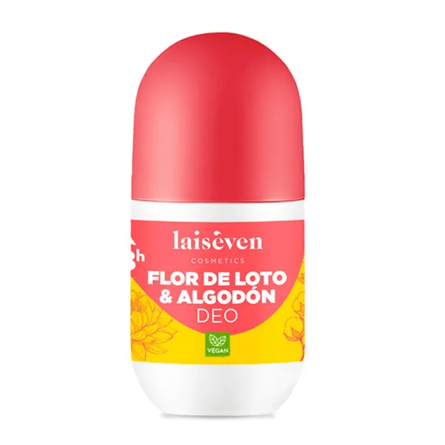 Laiseven "Lotus Flower & Cotton" rutulinis dezodorantas