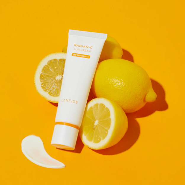 LANEIGE "Radian-C Sun" veido kremas/apsauga nuo saulės