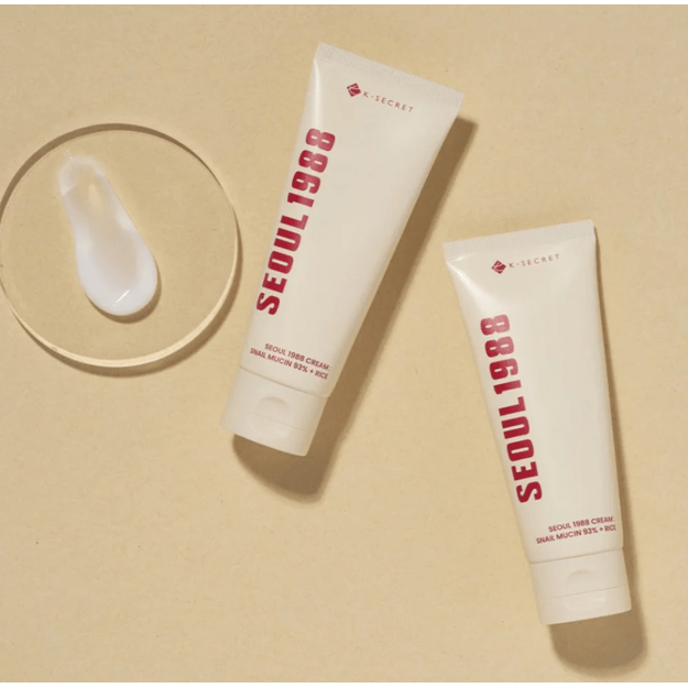 KSECRET SEOUL 1988 "Snail Mucin 93% + Rice" veido kremas