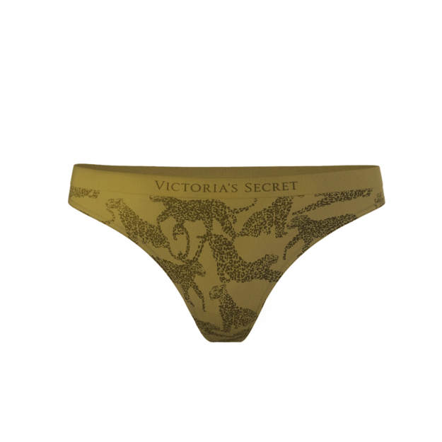 Victoria's Secret "Green Chameleon Leopards" kelnaitės 2