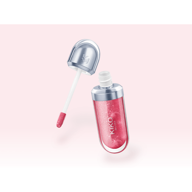 Kiko Milano "50 Sparkling Mauve" drėkinamasis lūpų blizgesys