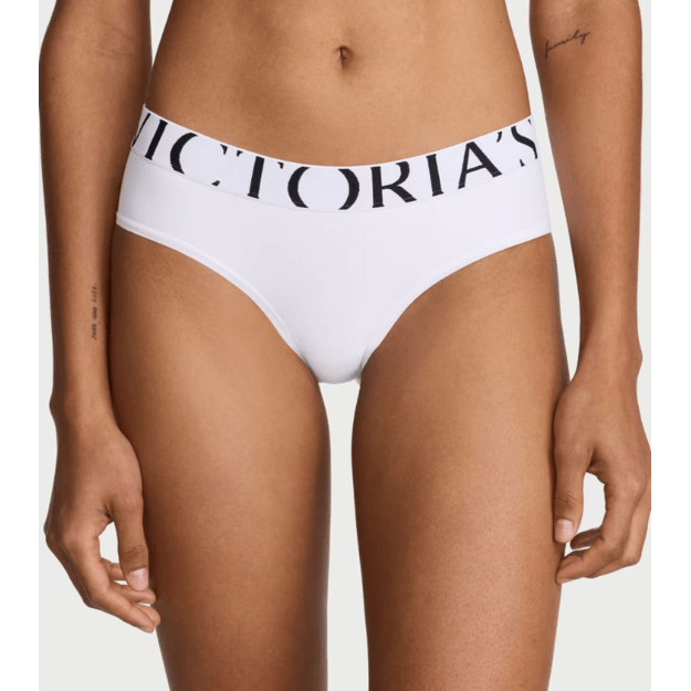 Victoria's Secret "Cool White Hiphugger" kelnaitės