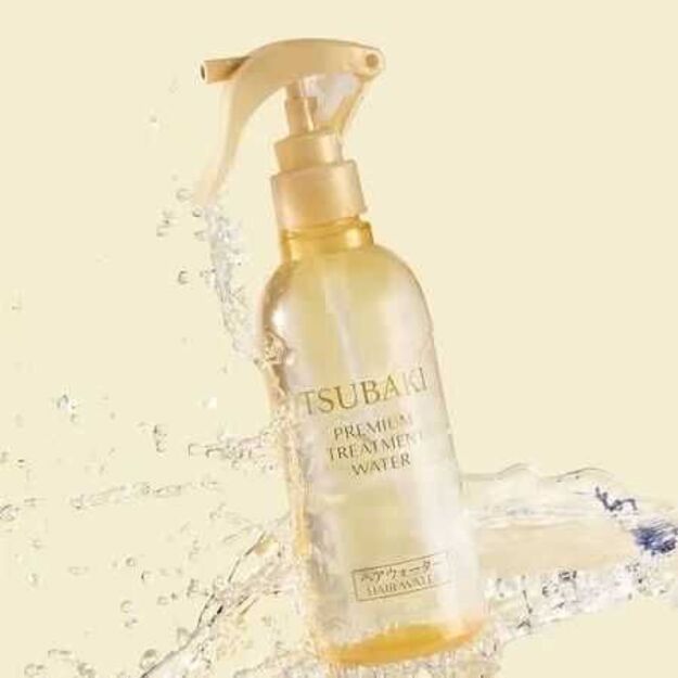 Shiseido "Tsubaki Premium Repair Hair Water Refill" plaukų dulksnos papildymas 1