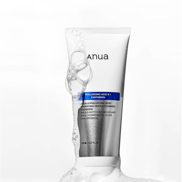 Anua "Hyaluronic Acid 8+ Panthenol Hydrating" veido prausiklis