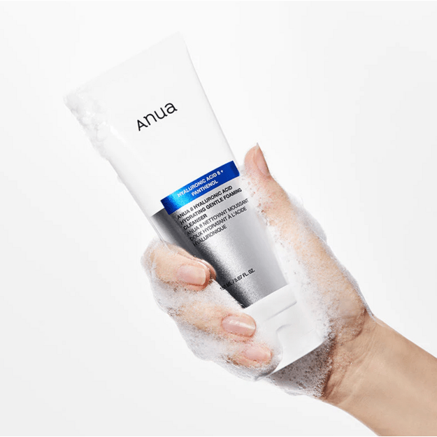 Anua "Hyaluronic Acid 8+ Panthenol Hydrating" veido prausiklis