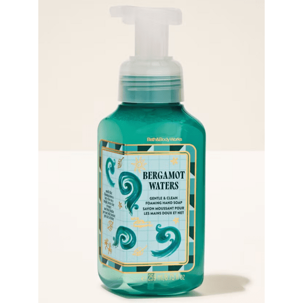 Bath & Body Works "Bergamot Waters" rankų muilas/putos