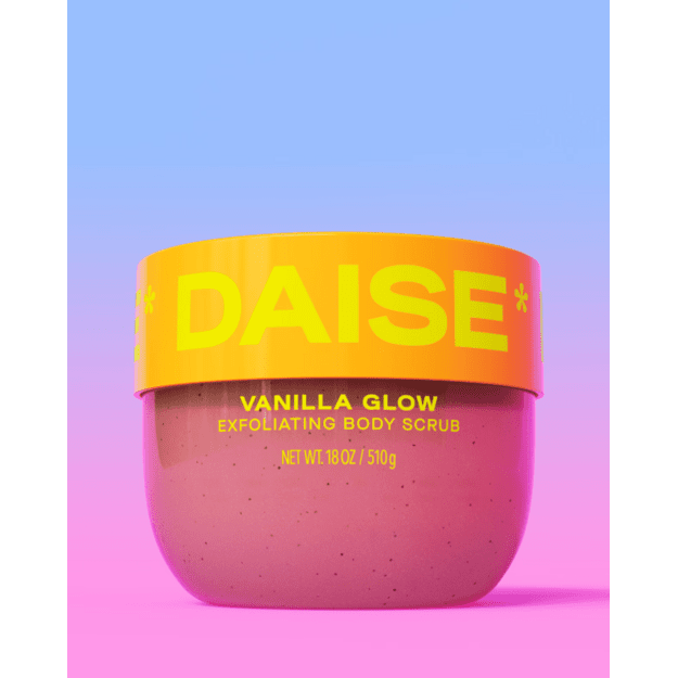 DAISE "Vanilla Glow" kūno šveitiklis