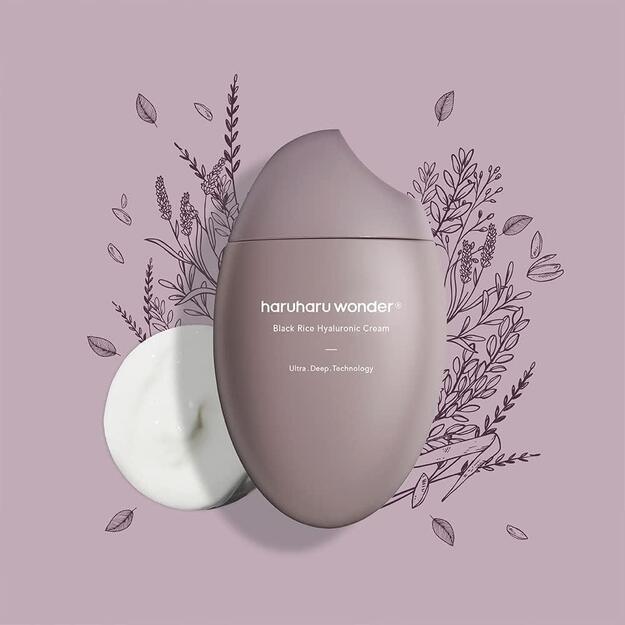 Haruharu WONDER "Black Rice 10 Hyaluronic " veido kremas