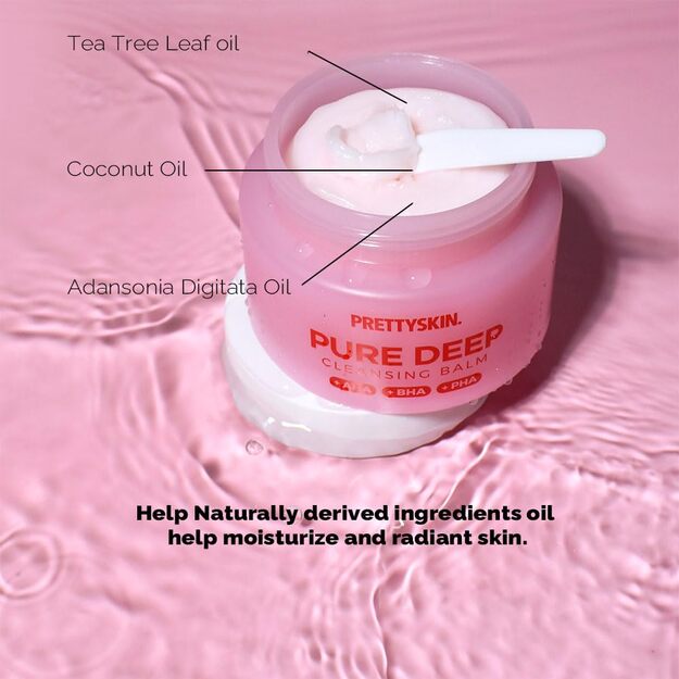 PRETTYSKIN "Pure Deep" valomasis balzamas