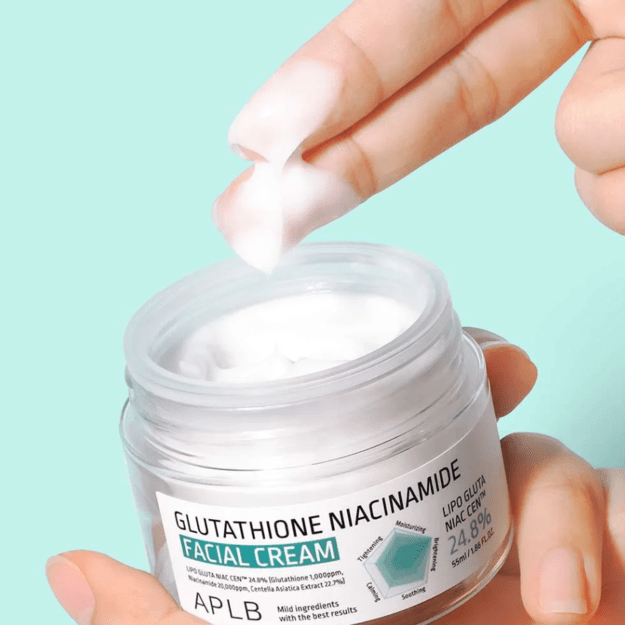 APLB "Glutathione Niacinamide" veido kremas