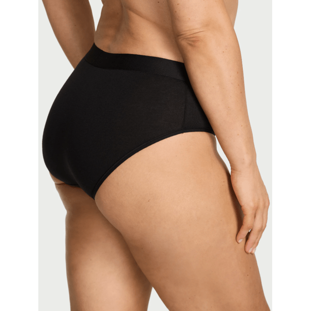 Victoria's Secret "Logo Shine Black Hiphugger" kelnaitės 1