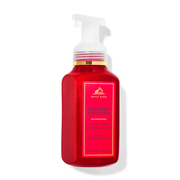 Bath & Body Works "Strawberry Pound Cake" rankų muilas/putos