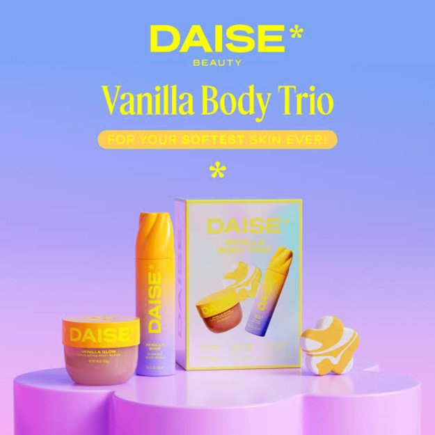 Daise "Vanilla Body Trio" rinkinys