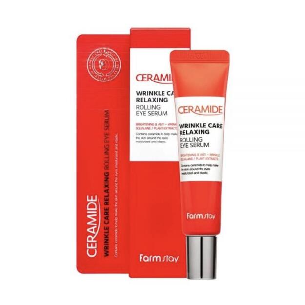 Farm Stay "Ceramide Wrinkle Care Relaxing" paakių serumas
